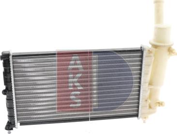 AKS Dasis 300070N - Radiator, engine cooling autospares.lv