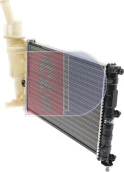 AKS Dasis 300070N - Radiator, engine cooling autospares.lv