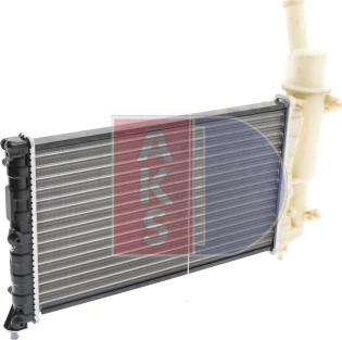 AKS Dasis 300070N - Radiator, engine cooling autospares.lv