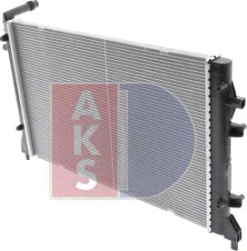 AKS Dasis 330006N - Radiator, engine cooling autospares.lv