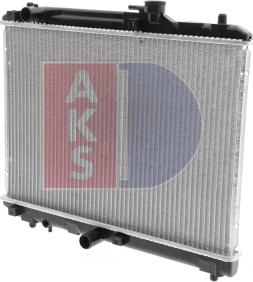 AKS Dasis 320380N - Radiator, engine cooling autospares.lv