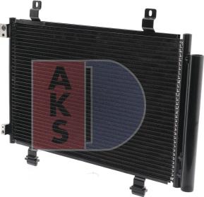 AKS Dasis 322023N - Condenser, air conditioning autospares.lv