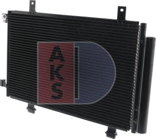 AKS Dasis 322022N - Condenser, air conditioning autospares.lv
