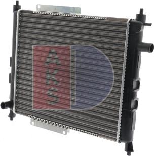 AKS Dasis 370330N - Radiator, engine cooling autospares.lv