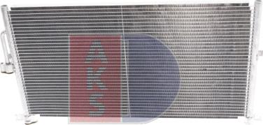 AKS Dasis 372005N - Condenser, air conditioning autospares.lv