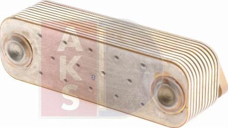 AKS Dasis 266006N - Oil Cooler, engine oil autospares.lv