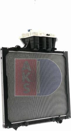 AKS Dasis 260012N - Radiator, engine cooling autospares.lv