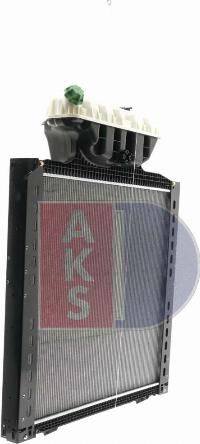 AKS Dasis 260012N - Radiator, engine cooling autospares.lv