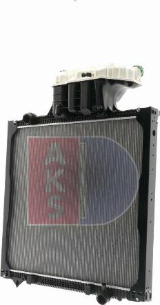 AKS Dasis 260012N - Radiator, engine cooling autospares.lv