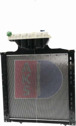 AKS Dasis 260012N - Radiator, engine cooling autospares.lv