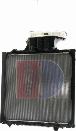 AKS Dasis 260012N - Radiator, engine cooling autospares.lv