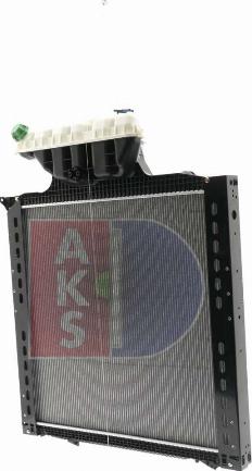 AKS Dasis 260012N - Radiator, engine cooling autospares.lv