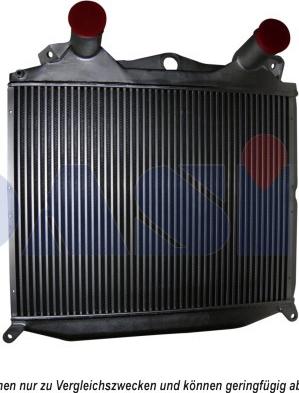 AKS Dasis 267009N - Intercooler, charger autospares.lv