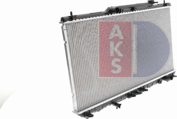 AKS Dasis 219071N - Radiator, engine cooling autospares.lv