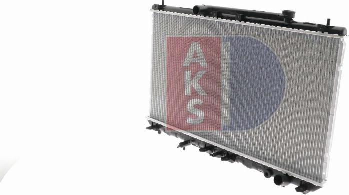 AKS Dasis 219071N - Radiator, engine cooling autospares.lv