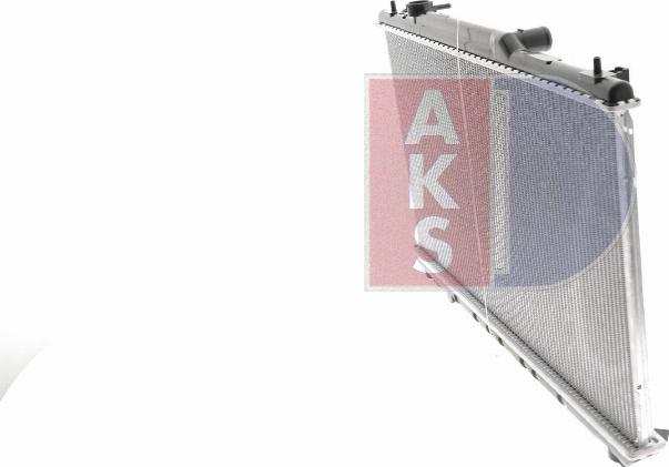 AKS Dasis 219071N - Radiator, engine cooling autospares.lv