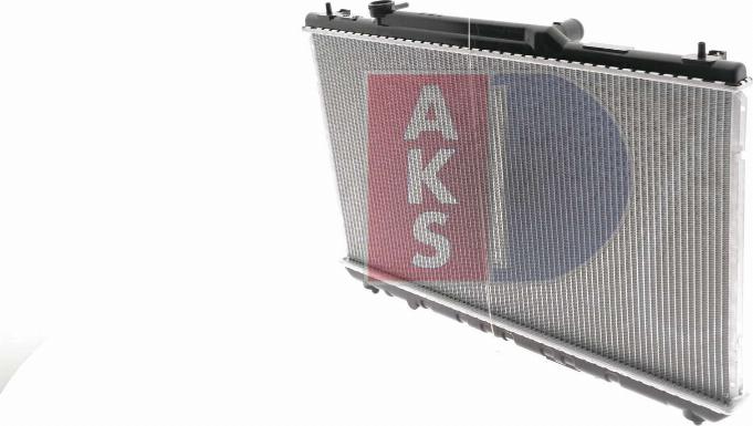 AKS Dasis 219071N - Radiator, engine cooling autospares.lv