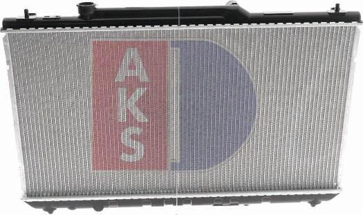 AKS Dasis 219071N - Radiator, engine cooling autospares.lv