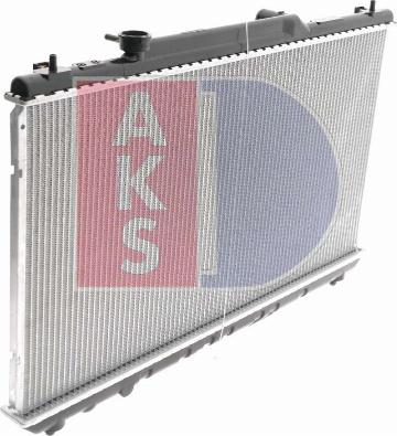 AKS Dasis 219071N - Radiator, engine cooling autospares.lv