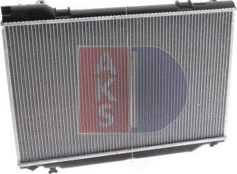 AKS Dasis 210490N - Radiator, engine cooling autospares.lv