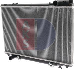 AKS Dasis 210490N - Radiator, engine cooling autospares.lv