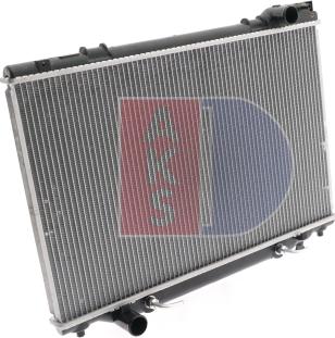 AKS Dasis 210490N - Radiator, engine cooling autospares.lv