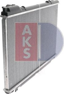 AKS Dasis 210490N - Radiator, engine cooling autospares.lv