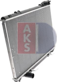 AKS Dasis 210490N - Radiator, engine cooling autospares.lv