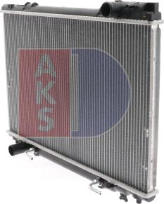 AKS Dasis 210490N - Radiator, engine cooling autospares.lv