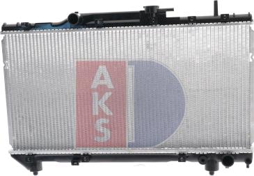 AKS Dasis 210440N - Radiator, engine cooling autospares.lv