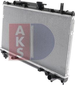 AKS Dasis 210440N - Radiator, engine cooling autospares.lv