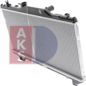 AKS Dasis 210440N - Radiator, engine cooling autospares.lv