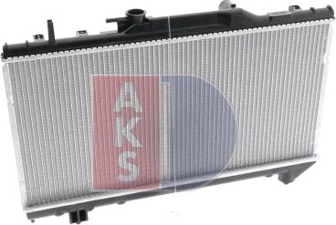 AKS Dasis 210440N - Radiator, engine cooling autospares.lv