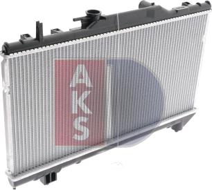 AKS Dasis 210440N - Radiator, engine cooling autospares.lv