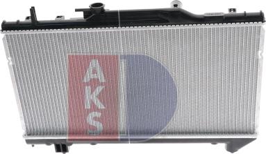 AKS Dasis 210440N - Radiator, engine cooling autospares.lv