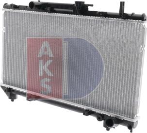 AKS Dasis 210440N - Radiator, engine cooling autospares.lv