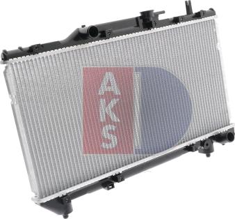 AKS Dasis 210440N - Radiator, engine cooling autospares.lv