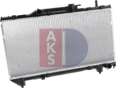 AKS Dasis 210440N - Radiator, engine cooling autospares.lv