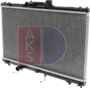 AKS Dasis 210460N - Radiator, engine cooling autospares.lv