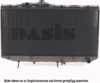 AKS Dasis 210420N - Radiator, engine cooling autospares.lv