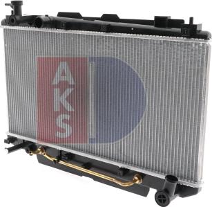 AKS Dasis 210098N - Radiator, engine cooling autospares.lv