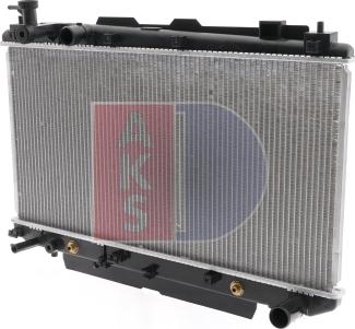 AKS Dasis 210097N - Radiator, engine cooling autospares.lv