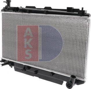 AKS Dasis 210049N - Radiator, engine cooling autospares.lv