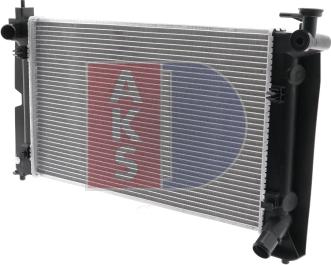 AKS Dasis 210041N - Radiator, engine cooling autospares.lv