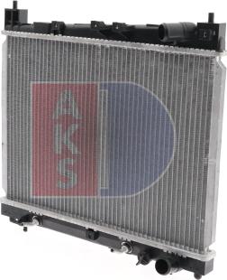 AKS Dasis 210031N - Radiator, engine cooling autospares.lv