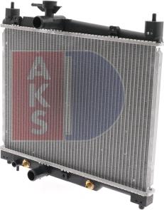 AKS Dasis 210033N - Radiator, engine cooling autospares.lv