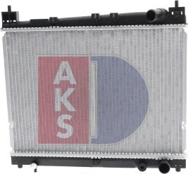 AKS Dasis 210029N - Radiator, engine cooling autospares.lv