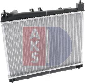 AKS Dasis 210029N - Radiator, engine cooling autospares.lv