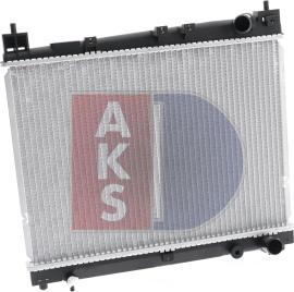 AKS Dasis 210029N - Radiator, engine cooling autospares.lv