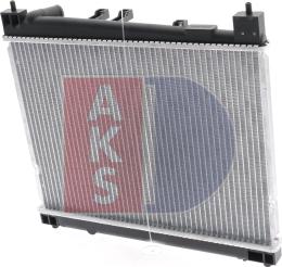 AKS Dasis 210029N - Radiator, engine cooling autospares.lv